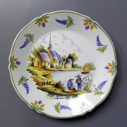 Assiette paysage n°1