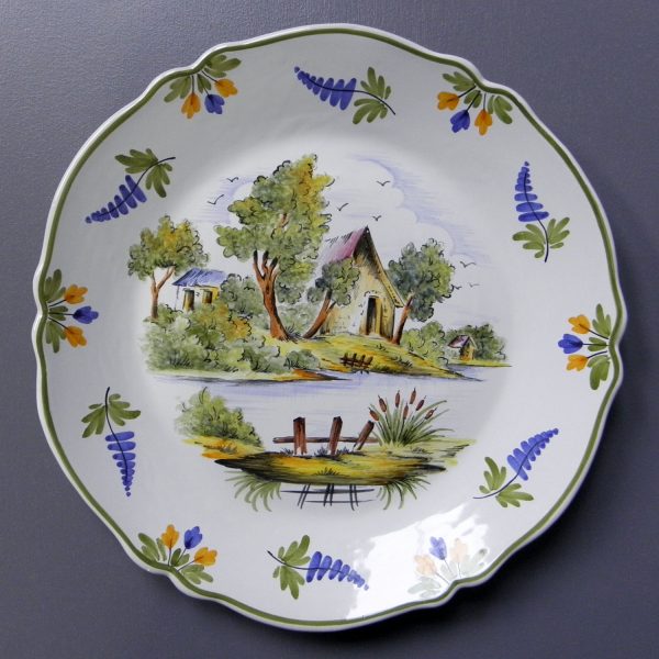 Assiette paysage n° 6