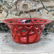 Corbeille Pégase rouge taille 2