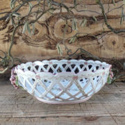 Corbeille ajourée carreaux Pompadour taille 4