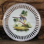 Assiette ajourée Oiseau N°6