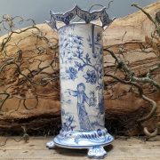 Vase trois griffes Chinois bleu 07