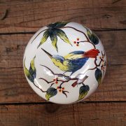 Bonbonnière ronde pleine Oiseau