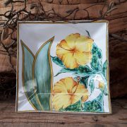 Vide-poche carré Hibiscus