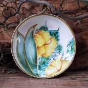 Vide-poche rond Hibiscus