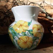 Vase grand champs Hibiscus