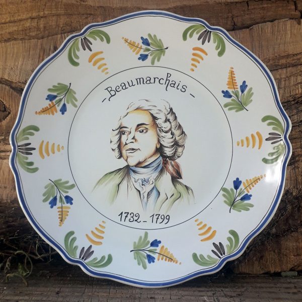 Assiette Révolution Beaumarchais