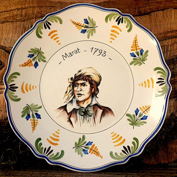 Assiette Révolution Marat