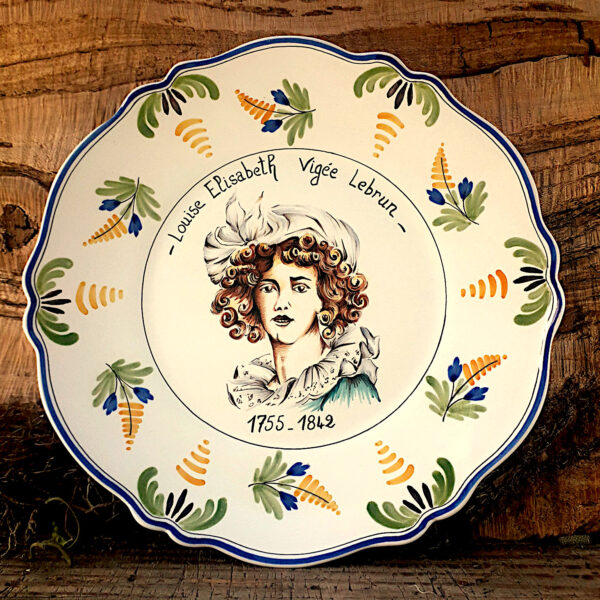 Assiette Révolution Louise Elizabeth Vigée Lebrun