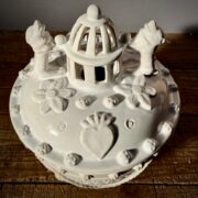 Soupière brûle-parfum collection "vieille France"