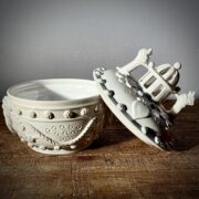 Soupière brûle-parfum collection "vieille France"