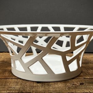 Corbeille Pégase blanche grand modèle