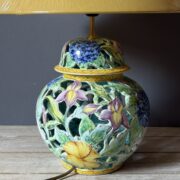 Pied de lampe brûle-parfum Flore