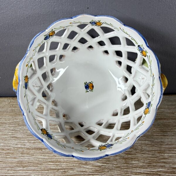 Corbeille boule Carreaux Caraïbes Taille 1