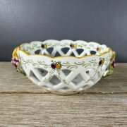 Corbeille boule ajourée carreaux Provence Taille 1