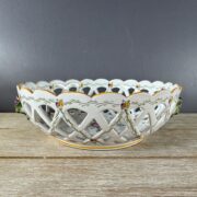 Corbeille boule ajourée carreaux Provence Taille 4