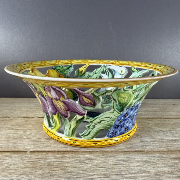 Corbeille ajourage Flore