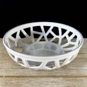Corbeille boule Pégase blanche