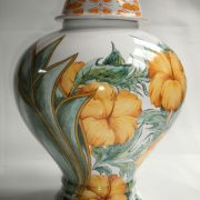 Lampe potiche Hibiscus 2
