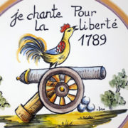 Assiette Révolution n°3