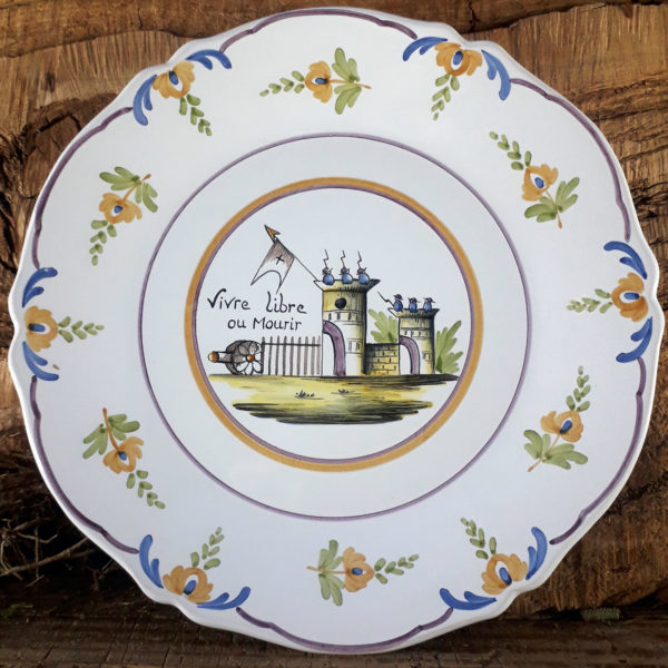 Assiette Révolution n°6