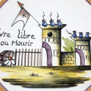 Assiette Révolution n°6