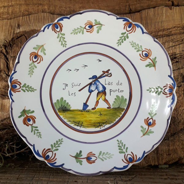 Assiette Révolution n°5