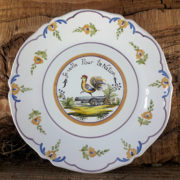 Assiette Révolution n°4