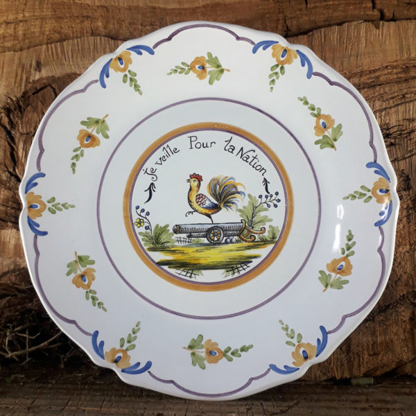 Assiette Révolution n°4