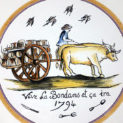 Assiette Révolution n°2
