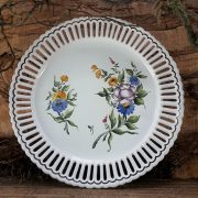 Assiette ajourée Les Roses N°1