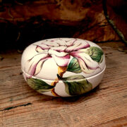 Boite ronde pleine Magnolias