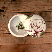 Boite ronde pleine Magnolias