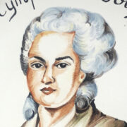Assiette Révolutionnaire Olympe de Gouges