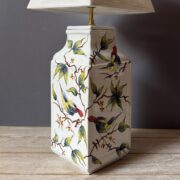 Lampe pied carré Oiseaux de Bordeaux