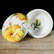 Boîte ronde Hibiscus