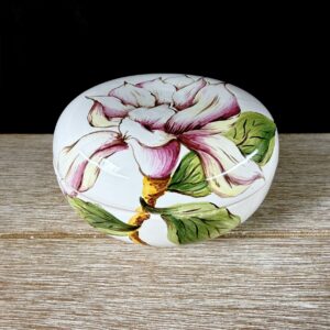 Boîte ronde Magnolias