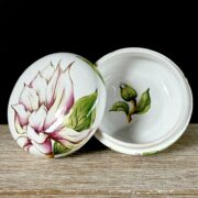 Boîte ronde Magnolias