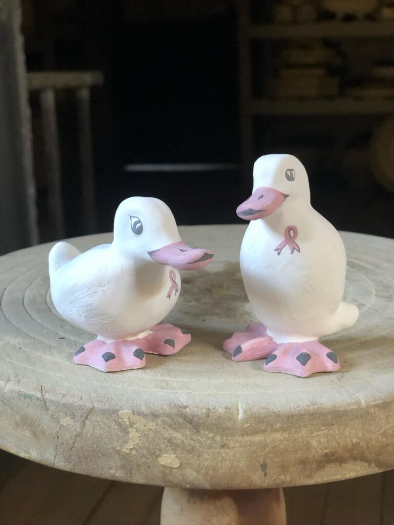 Canards Tessier, édition octobre rose